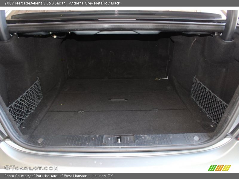 Andorite Grey Metallic / Black 2007 Mercedes-Benz S 550 Sedan