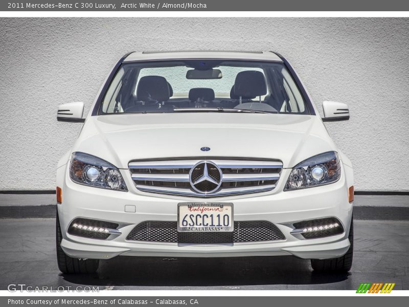 Arctic White / Almond/Mocha 2011 Mercedes-Benz C 300 Luxury
