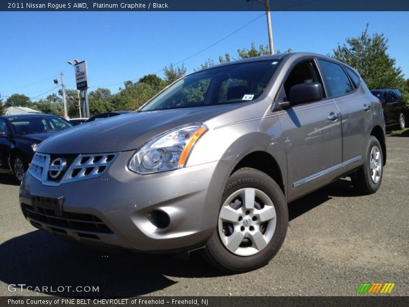 Platinum Graphite / Black 2011 Nissan Rogue S AWD