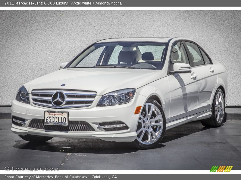 Arctic White / Almond/Mocha 2011 Mercedes-Benz C 300 Luxury
