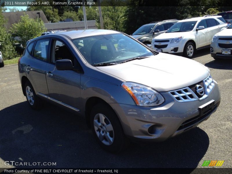 Platinum Graphite / Black 2011 Nissan Rogue S AWD