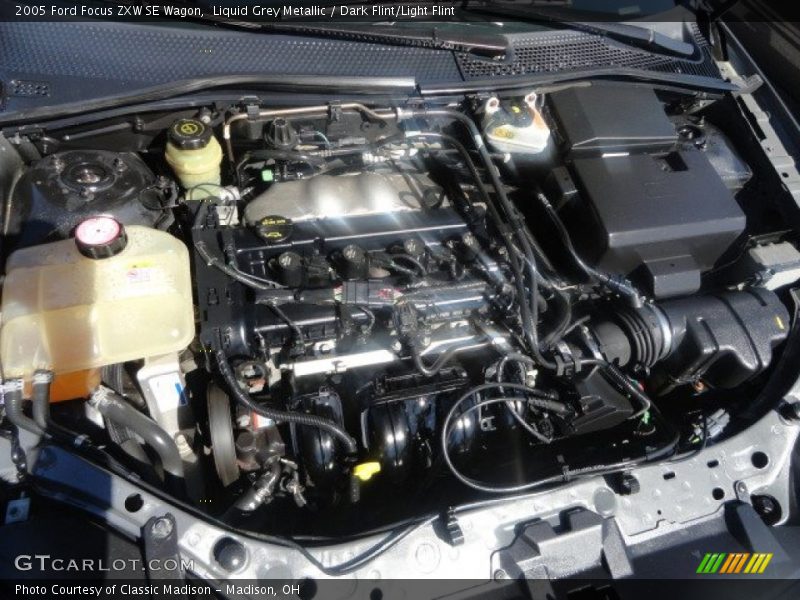 Liquid Grey Metallic / Dark Flint/Light Flint 2005 Ford Focus ZXW SE Wagon