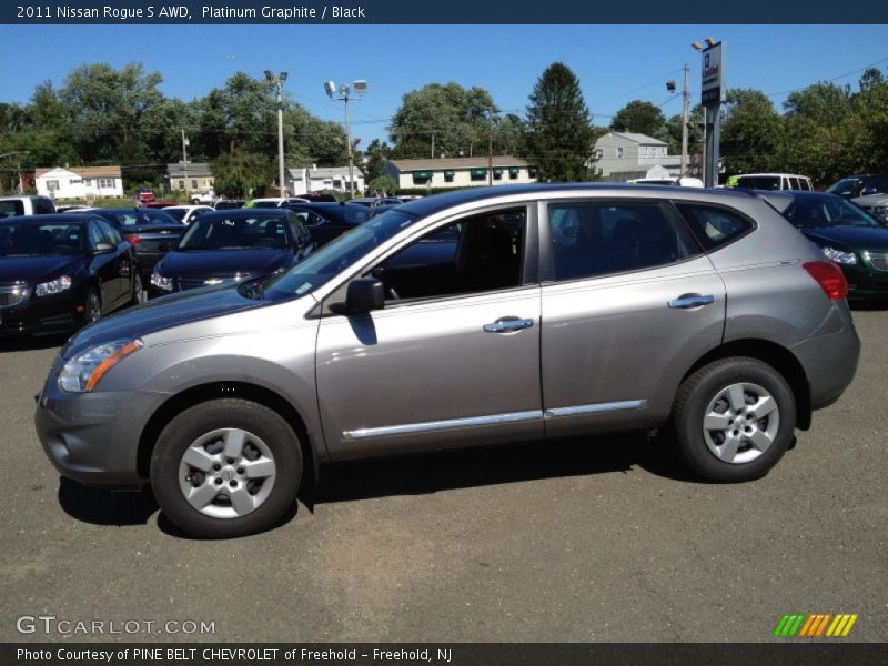Platinum Graphite / Black 2011 Nissan Rogue S AWD