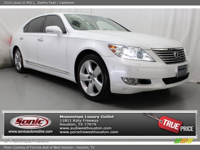 Starfire Pearl / Cashmere 2010 Lexus LS 460 L