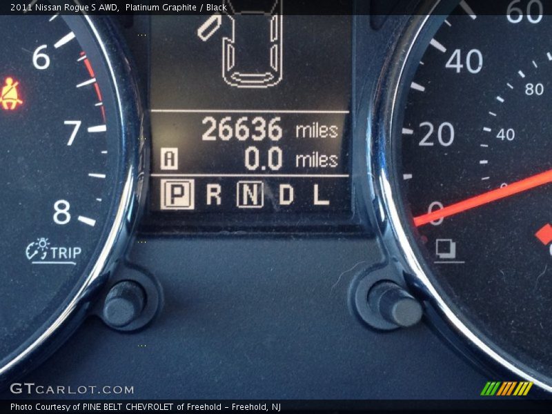 Platinum Graphite / Black 2011 Nissan Rogue S AWD