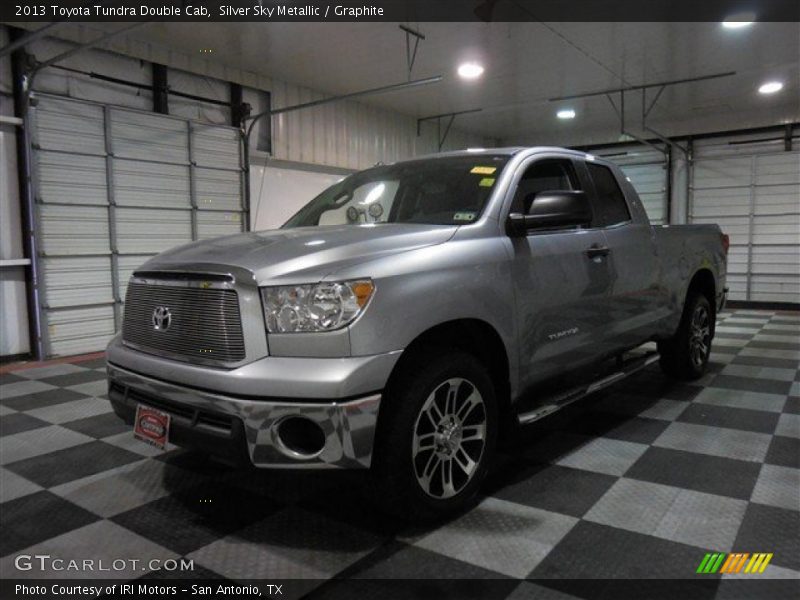 Silver Sky Metallic / Graphite 2013 Toyota Tundra Double Cab