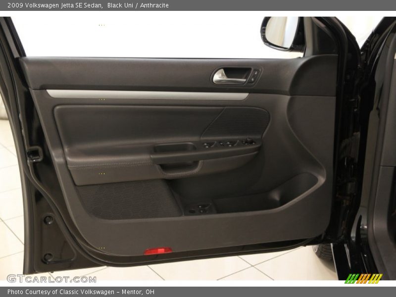 Black Uni / Anthracite 2009 Volkswagen Jetta SE Sedan