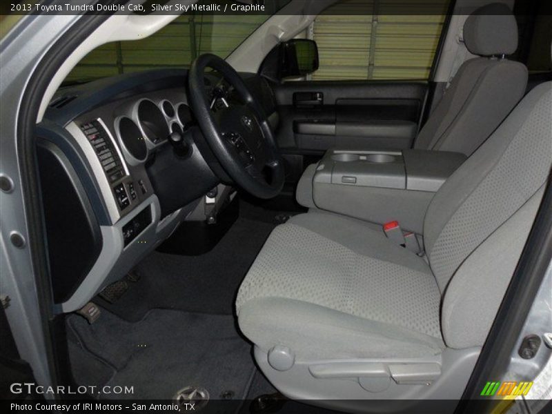 Silver Sky Metallic / Graphite 2013 Toyota Tundra Double Cab