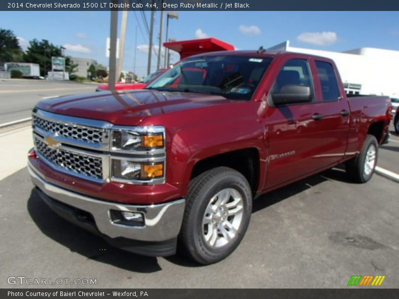 Front 3/4 View of 2014 Silverado 1500 LT Double Cab 4x4