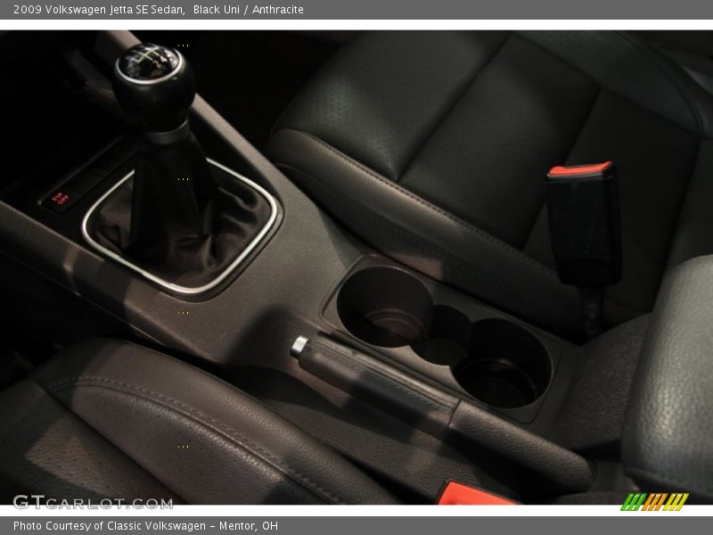 Black Uni / Anthracite 2009 Volkswagen Jetta SE Sedan