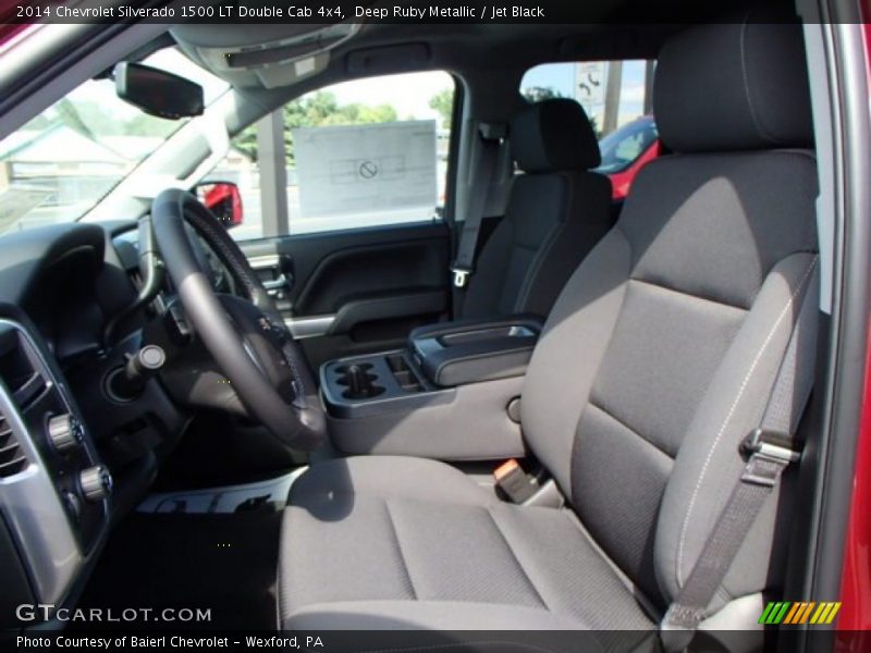 Deep Ruby Metallic / Jet Black 2014 Chevrolet Silverado 1500 LT Double Cab 4x4