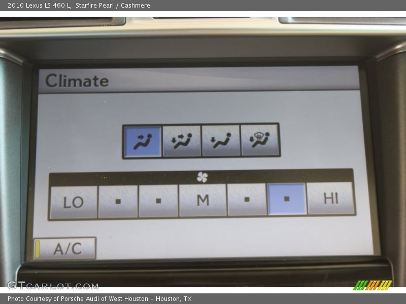 Starfire Pearl / Cashmere 2010 Lexus LS 460 L