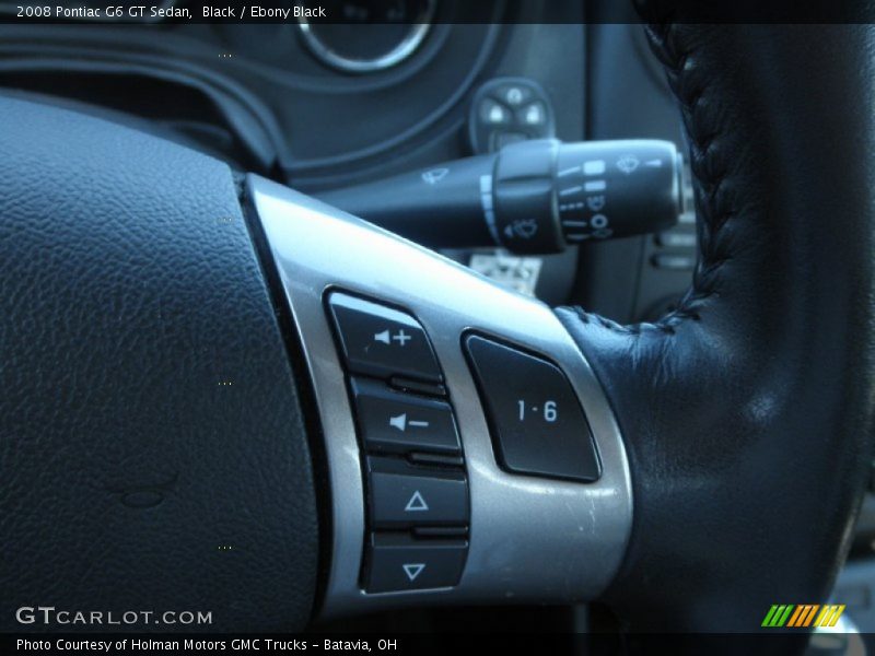 Black / Ebony Black 2008 Pontiac G6 GT Sedan