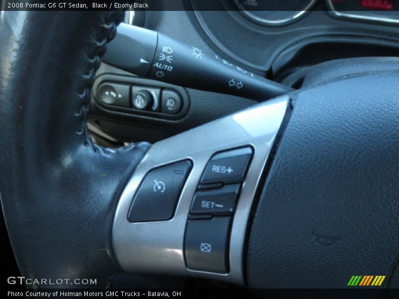 Black / Ebony Black 2008 Pontiac G6 GT Sedan