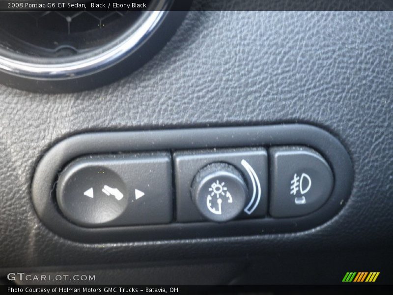 Black / Ebony Black 2008 Pontiac G6 GT Sedan