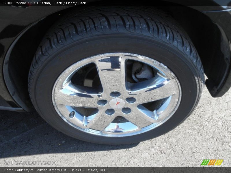 Black / Ebony Black 2008 Pontiac G6 GT Sedan