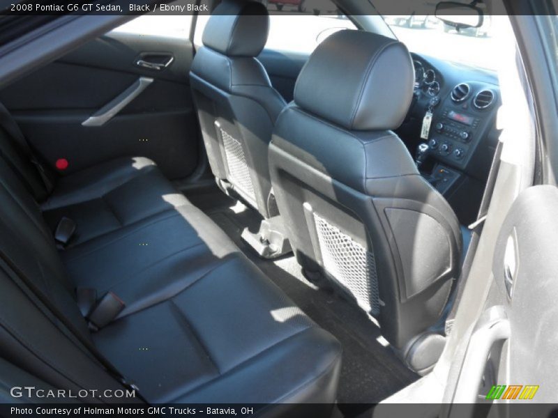 Black / Ebony Black 2008 Pontiac G6 GT Sedan
