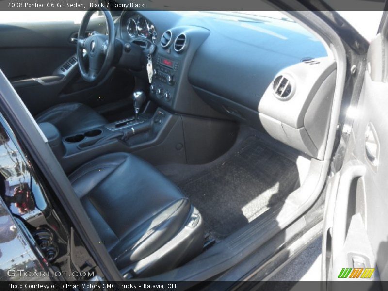 Black / Ebony Black 2008 Pontiac G6 GT Sedan