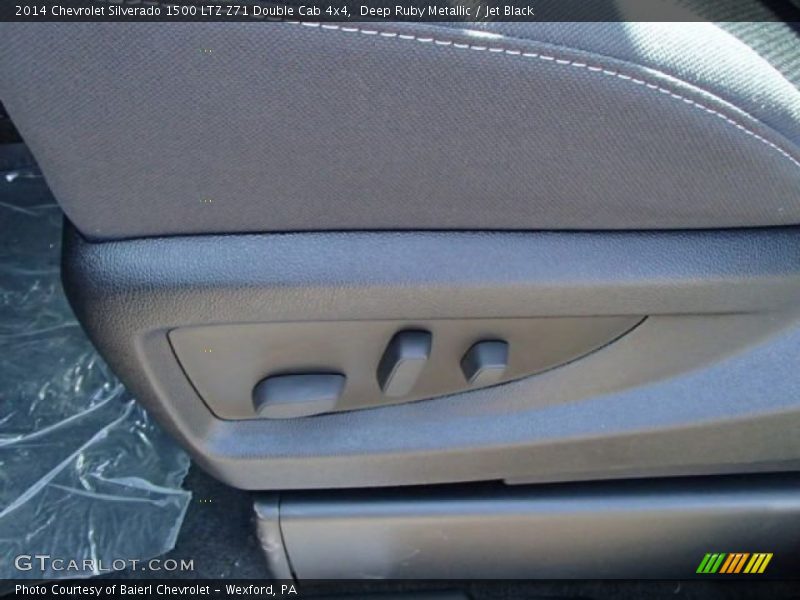 Deep Ruby Metallic / Jet Black 2014 Chevrolet Silverado 1500 LTZ Z71 Double Cab 4x4