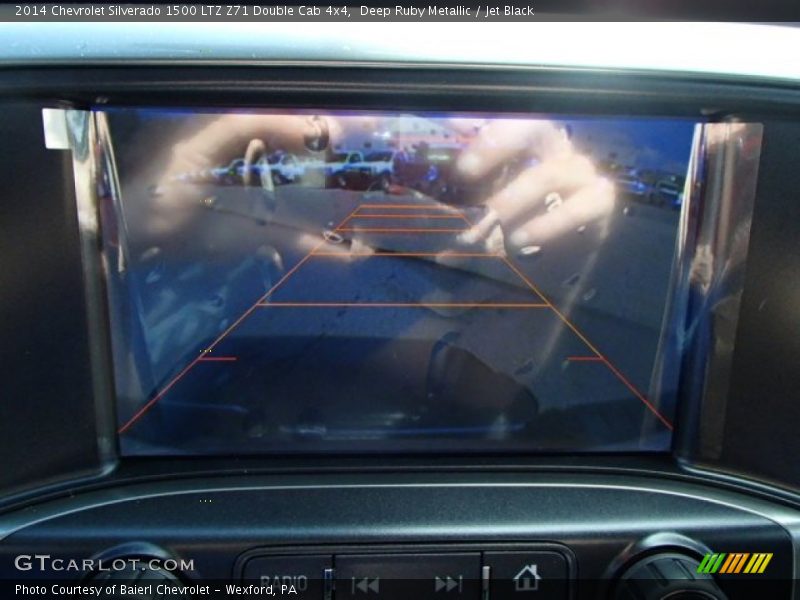 Deep Ruby Metallic / Jet Black 2014 Chevrolet Silverado 1500 LTZ Z71 Double Cab 4x4