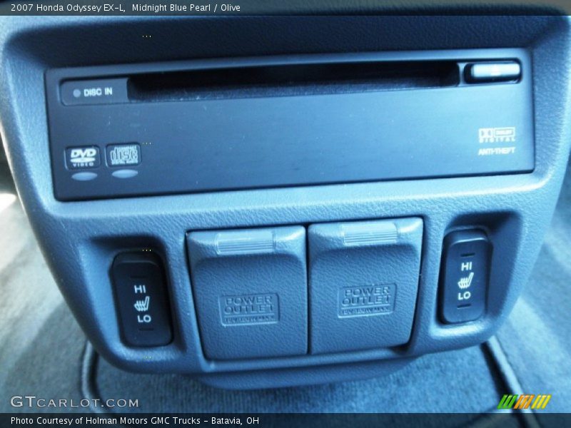 Midnight Blue Pearl / Olive 2007 Honda Odyssey EX-L