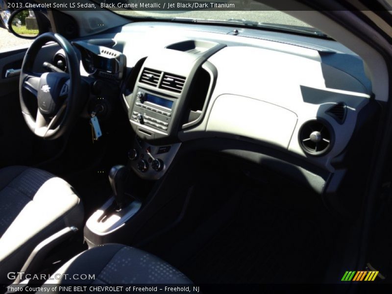 Black Granite Metallic / Jet Black/Dark Titanium 2013 Chevrolet Sonic LS Sedan