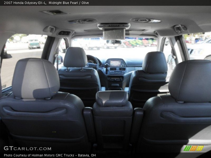 Midnight Blue Pearl / Olive 2007 Honda Odyssey EX-L