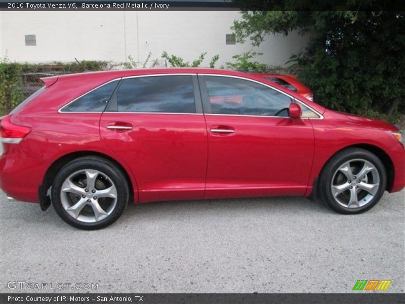 Barcelona Red Metallic / Ivory 2010 Toyota Venza V6