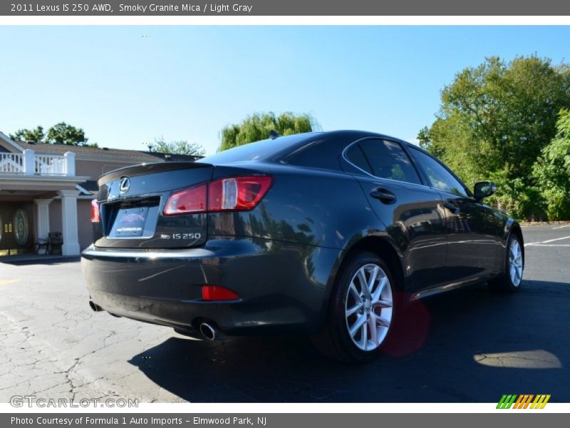Smoky Granite Mica / Light Gray 2011 Lexus IS 250 AWD