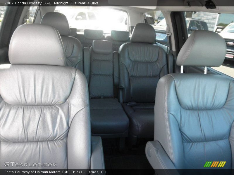 Midnight Blue Pearl / Olive 2007 Honda Odyssey EX-L