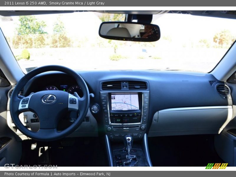 Smoky Granite Mica / Light Gray 2011 Lexus IS 250 AWD