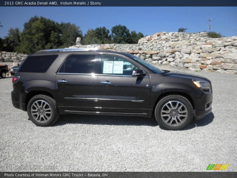 Iridium Metallic / Ebony 2013 GMC Acadia Denali AWD