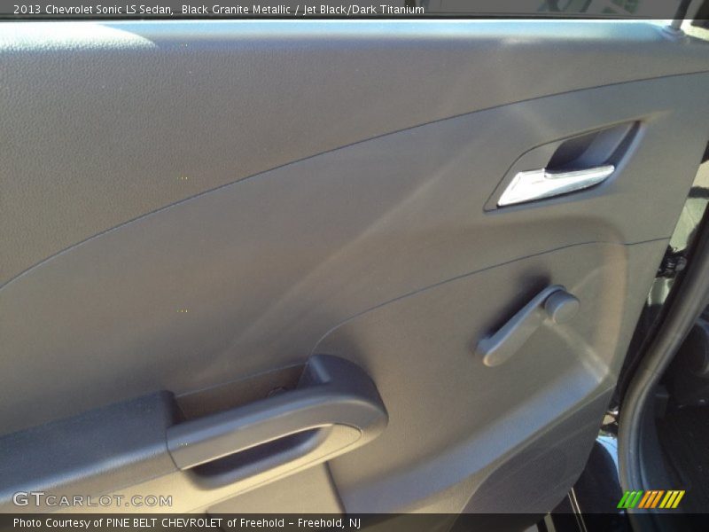 Black Granite Metallic / Jet Black/Dark Titanium 2013 Chevrolet Sonic LS Sedan