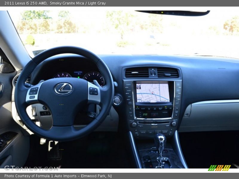 Smoky Granite Mica / Light Gray 2011 Lexus IS 250 AWD