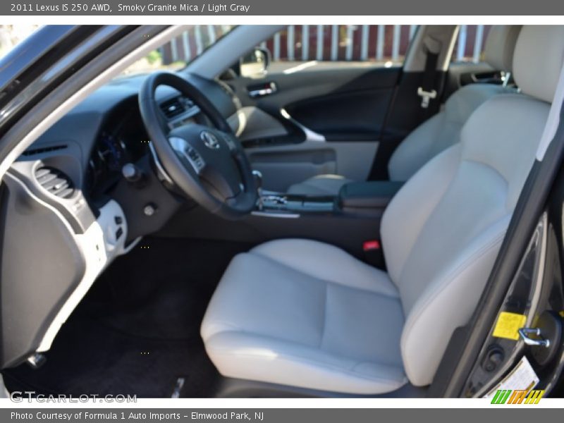 Smoky Granite Mica / Light Gray 2011 Lexus IS 250 AWD