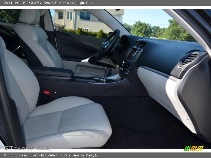 Smoky Granite Mica / Light Gray 2011 Lexus IS 250 AWD