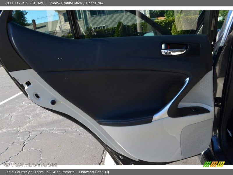 Smoky Granite Mica / Light Gray 2011 Lexus IS 250 AWD