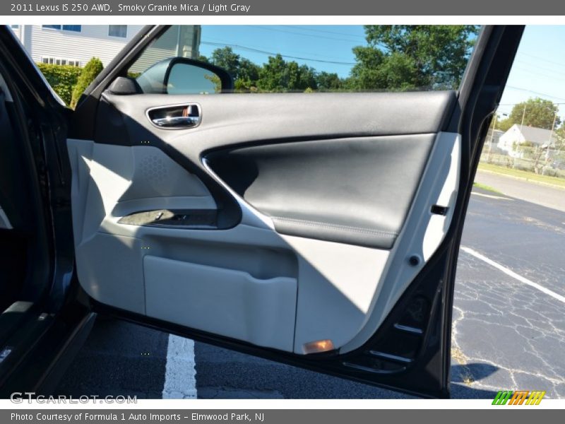 Smoky Granite Mica / Light Gray 2011 Lexus IS 250 AWD