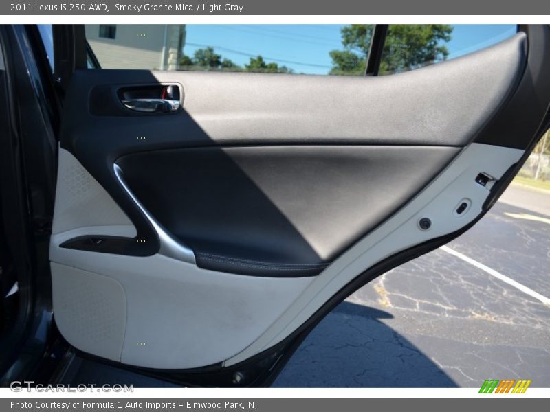 Smoky Granite Mica / Light Gray 2011 Lexus IS 250 AWD