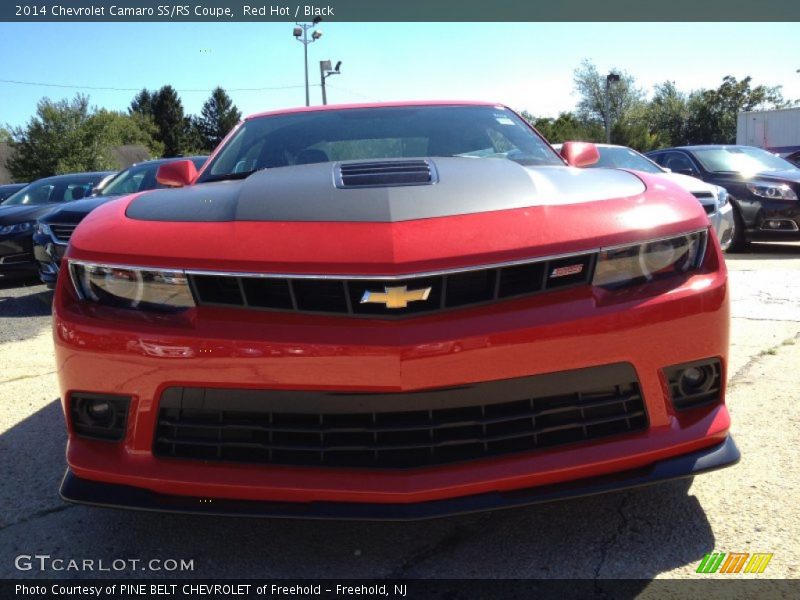 Red Hot / Black 2014 Chevrolet Camaro SS/RS Coupe