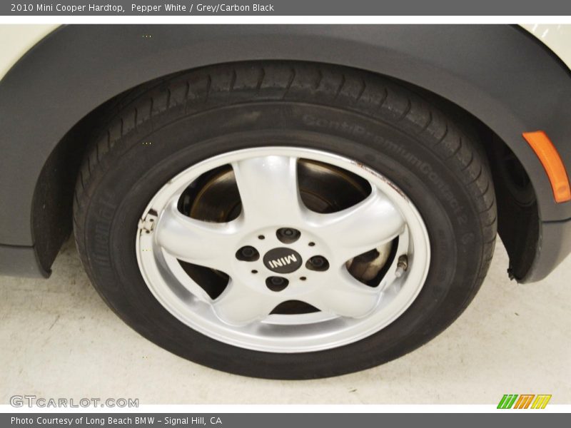 Pepper White / Grey/Carbon Black 2010 Mini Cooper Hardtop