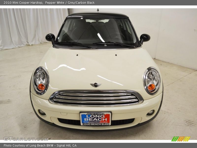 Pepper White / Grey/Carbon Black 2010 Mini Cooper Hardtop