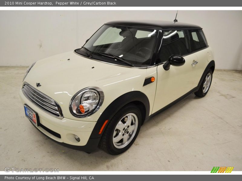 Pepper White / Grey/Carbon Black 2010 Mini Cooper Hardtop