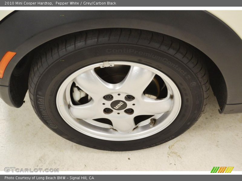 Pepper White / Grey/Carbon Black 2010 Mini Cooper Hardtop
