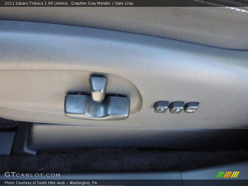 Graphite Gray Metallic / Slate Gray 2011 Subaru Tribeca 3.6R Limited