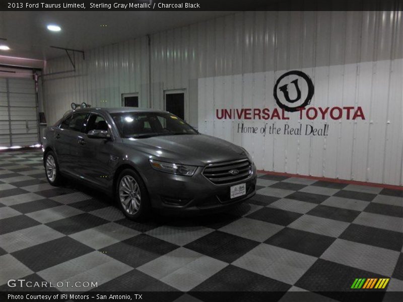 Sterling Gray Metallic / Charcoal Black 2013 Ford Taurus Limited