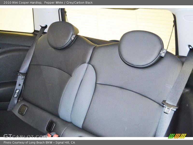 Pepper White / Grey/Carbon Black 2010 Mini Cooper Hardtop