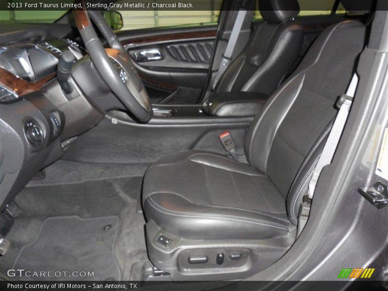 Sterling Gray Metallic / Charcoal Black 2013 Ford Taurus Limited
