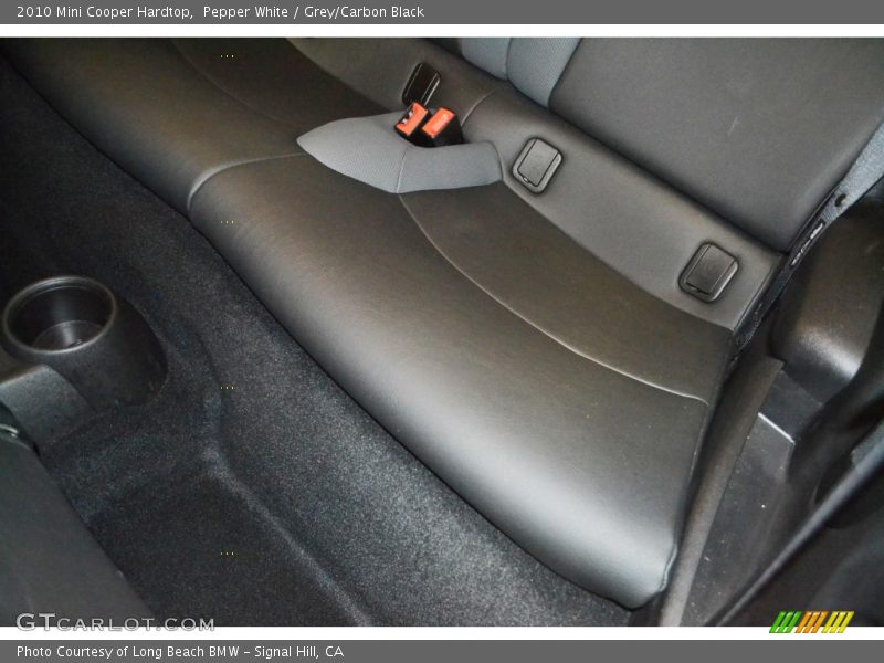 Pepper White / Grey/Carbon Black 2010 Mini Cooper Hardtop