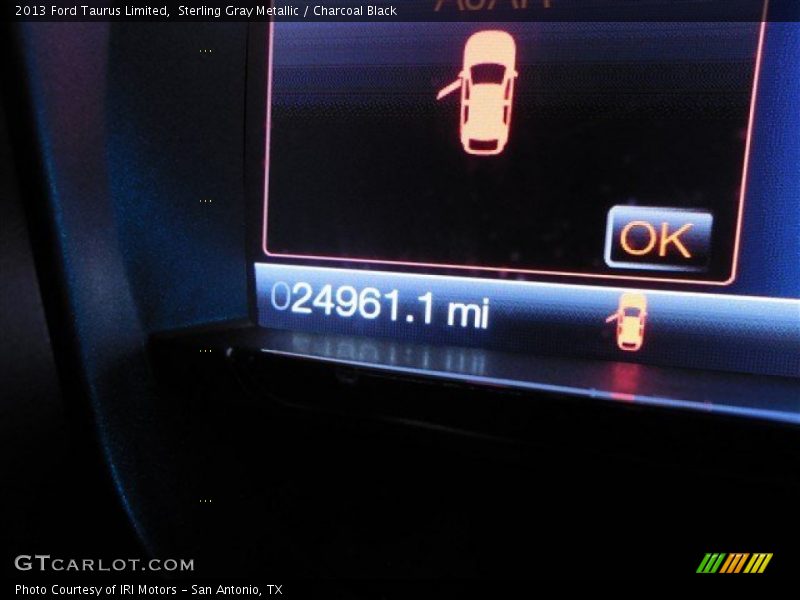 Sterling Gray Metallic / Charcoal Black 2013 Ford Taurus Limited